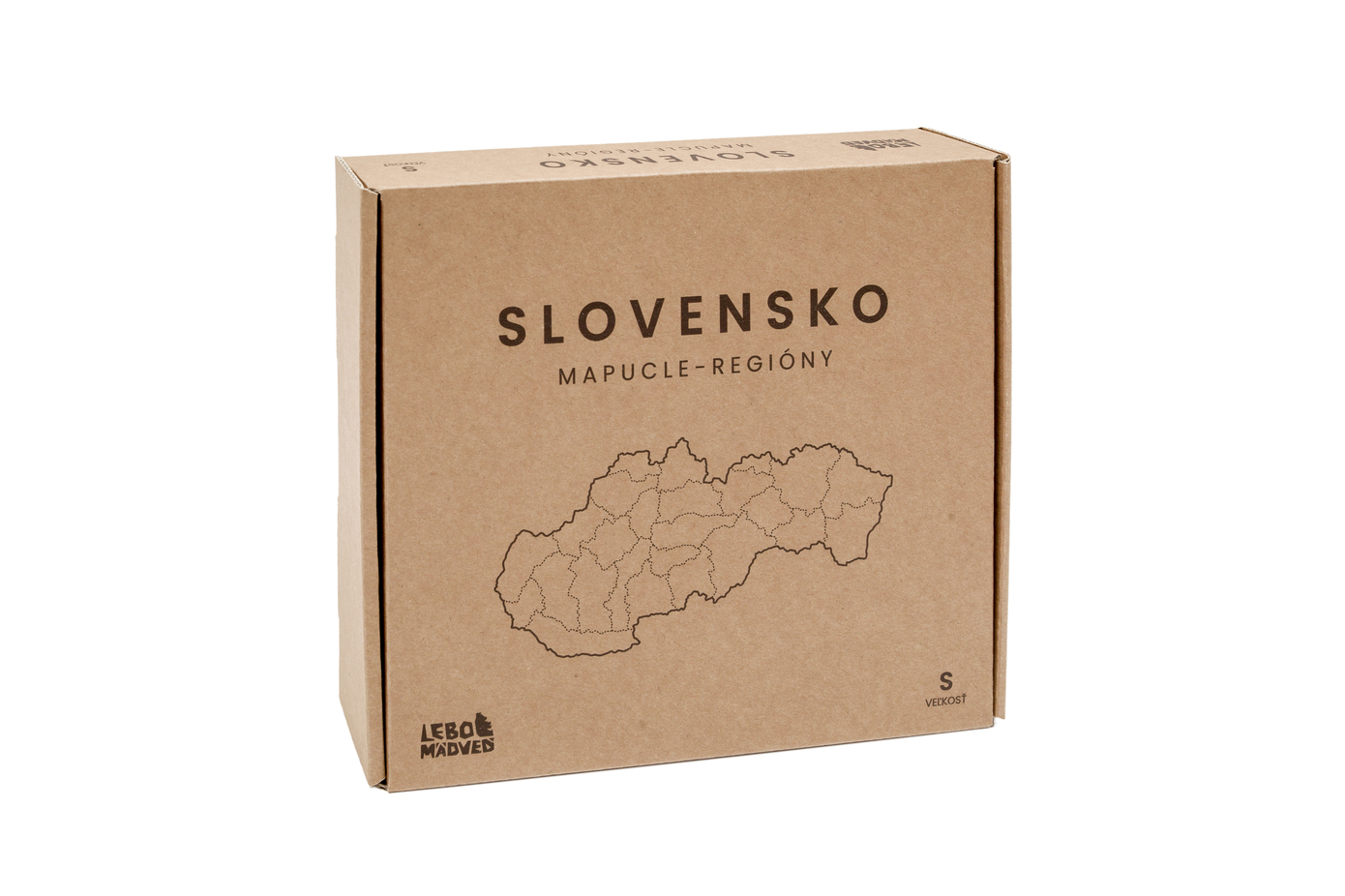 Mapucle Slovensko regióny